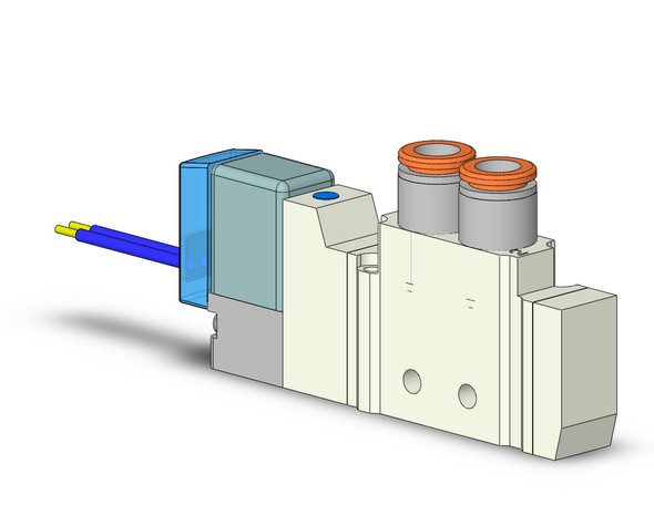 SMC VQZ1120B-5G1-C6 1000 Series 5 Port Valve