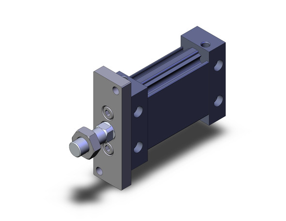 SMC MUF25-25DMZ Cyl, Compact, Plate