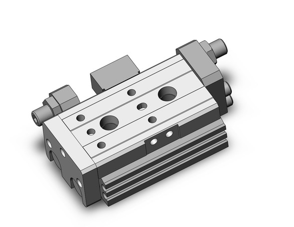 SMC MXQR12-10C guided cylinder cyl, air slide table, reversible type