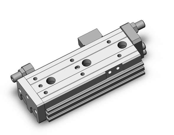 SMC MXQR8-40C guided cylinder cyl, air slide table, reversible type