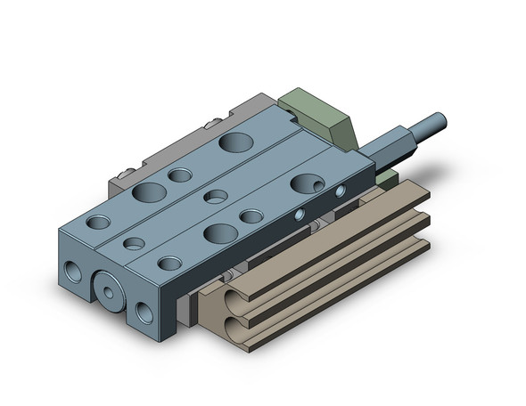 SMC MXJ4-10CSP guided cylinder cylinder, air