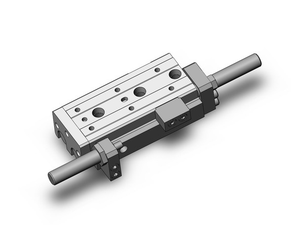 SMC MXQR8L-30J guided cylinder cyl, air slide table, reversible type