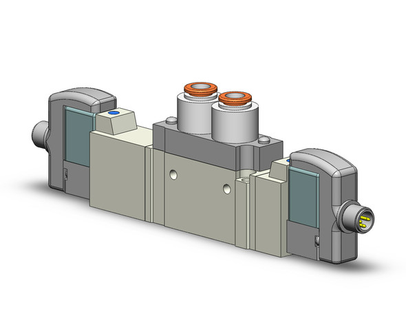 SMC SY5420-5WOZ-C6 Valve, Dbl Sol, Body Pt