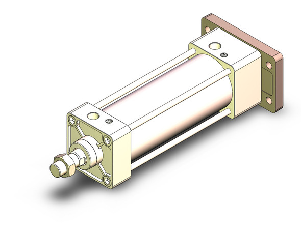 SMC MBBG80-175-HN Cylinder, Mb, Tie Rod, With End Lock