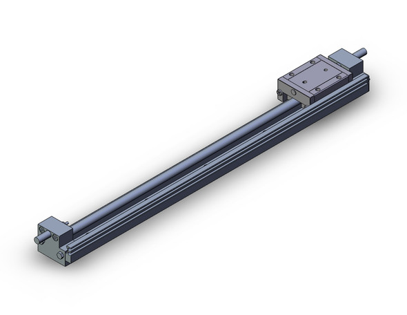 <h2>MXY, Long Stroke Precision Slide Table (Recirculating Bearings) - Magnetically Coupled</h2><p><h3>The MXY is a long stroke precision slide table, light weight in design that provides constant rigidity throughout the entire stroke, up to 400 mm. It is integrated with hardened stainless steel guides and rails to isolate the load bearing from the movement of the piston rod and seals. The stroke adjuster does not protrude from the slide table s mounting surface for a compact footprint.<br>- </h3>- Bore sizes: 6, 8, 12 mm<br>- Stroke adjuster options: rubber, metal stopper or shock absorber<br>- PTFE grease or food grade grease option<br>- RoHS compliant<br>- Auto switch capable<br>- <p><a href="https://content2.smcetech.com/pdf/MXY.pdf" target="_blank">Series Catalog</a>