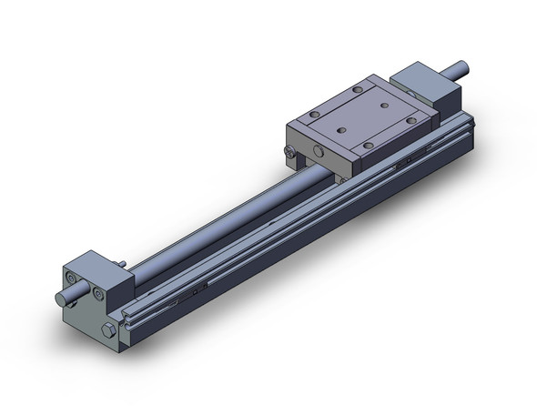 <h2>MXY, Long Stroke Precision Slide Table (Recirculating Bearings) - Magnetically Coupled</h2><p><h3>The MXY is a long stroke precision slide table, light weight in design that provides constant rigidity throughout the entire stroke, up to 400 mm. It is integrated with hardened stainless steel guides and rails to isolate the load bearing from the movement of the piston rod and seals. The stroke adjuster does not protrude from the slide table s mounting surface for a compact footprint.<br>- </h3>- Bore sizes: 6, 8, 12 mm<br>- Stroke adjuster options: rubber, metal stopper or shock absorber<br>- PTFE grease or food grade grease option<br>- RoHS compliant<br>- Auto switch capable<br>- <p><a href="https://content2.smcetech.com/pdf/MXY.pdf" target="_blank">Series Catalog</a>