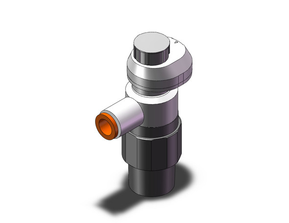 flow control speed controller with indicator