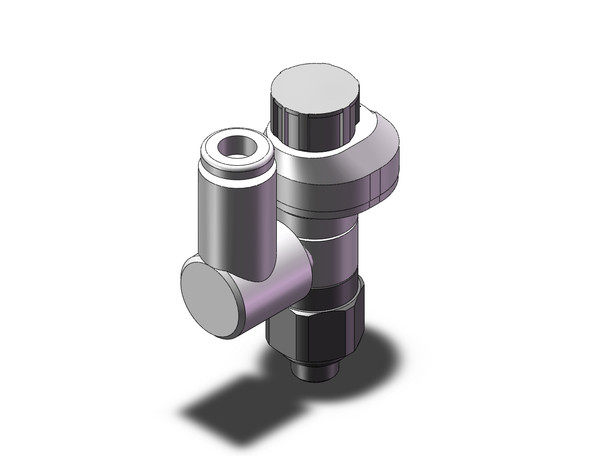 <h2>AS-FS, Speed Controller with Indicator, Elbow Type</h2><p><h3>The AS speed controller variants with indicator window allow for numerical verification of flow rate setting.</h3>- Two indicator window directions available<br>- Larger push-lock type handle<br>- Reduces flow setting time and setting errors<p><a href="https://content2.smcetech.com/pdf/ASOneTouchIndicator.pdf" target="_blank">Series Catalog</a>