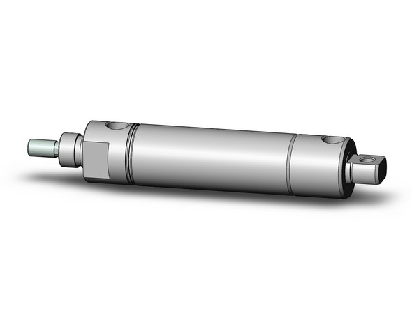 <h2>NC(D)M, Double Acting, Single Rod, Mounting Options</h2><p><h3>Series NCM stainless steel cylinder offers space savings, high performance, and interchangeability with other stainless steel cylinders. A wear ring extends the seal life and a bronze rod bushing is standard on all bore sizes. The NCM is available in 4 mounting styles (front nose, double end, rear pivot, and block mount) as well as double rod and spring return or spring extend models. The NCM is auto-switch capable without any change in cylinder dimension. Bore sizes range from 7/16  to 2  and standard strokes from 1/2  to 12 . </h3>- Double acting single rod<br>- Bore sizes (inch): 3/4, 7/8, 1 1/16,1 1/4, 1 1/2<br>- Mounts: rear pivot, end<br>- Variety of switches and lead wire lengths<br>- Optional magnet available<br>- Optional end of stroke bumper<p><a href="https://content2.smcetech.com/pdf/NCM.pdf" target="_blank">Series Catalog</a>