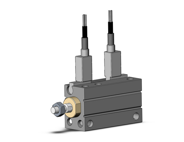 SMC 10-CDUJB6-10DM-F8PZ Cyl, Free Mount, Dbl Acting