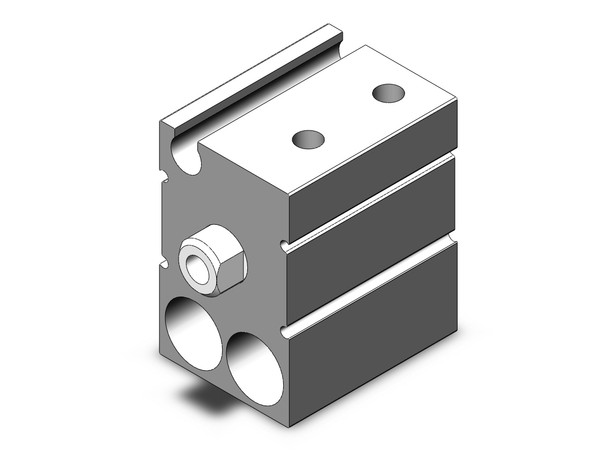 SMC CUJS12-5S compact cylinder cyl, free mount, sgl acting