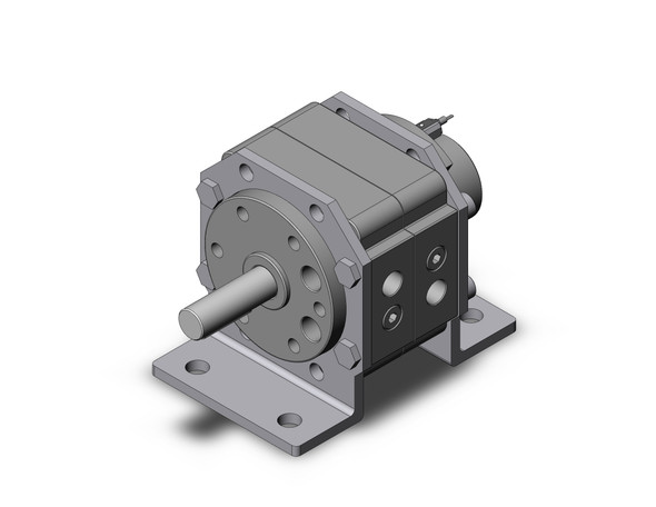 SMC CDRB1LW80-90D-R73L Actuator, Rotary, Vane Type