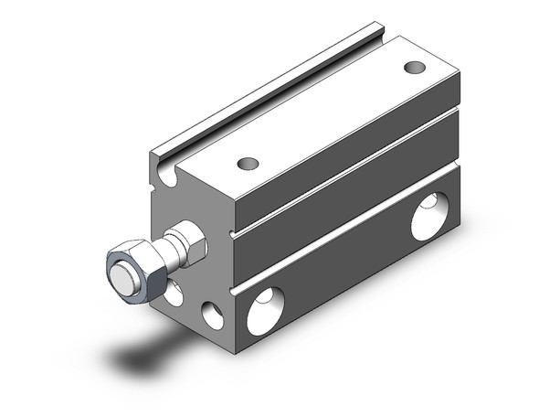 SMC CDUJB12-25DM compact cylinder cyl, free mount, dbl acting