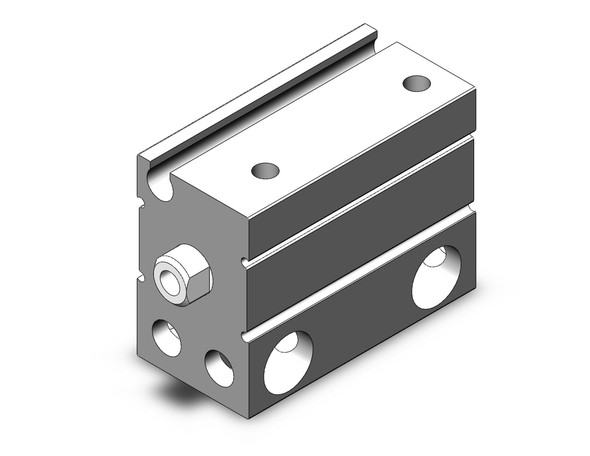 SMC CDUJB12-15D compact cylinder cyl, free mount, dbl acting