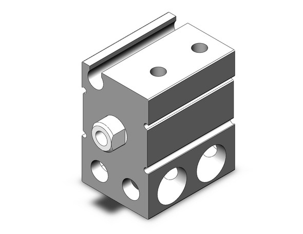 SMC CUJB12-5S compact cylinder cyl, free mount, sgl acting