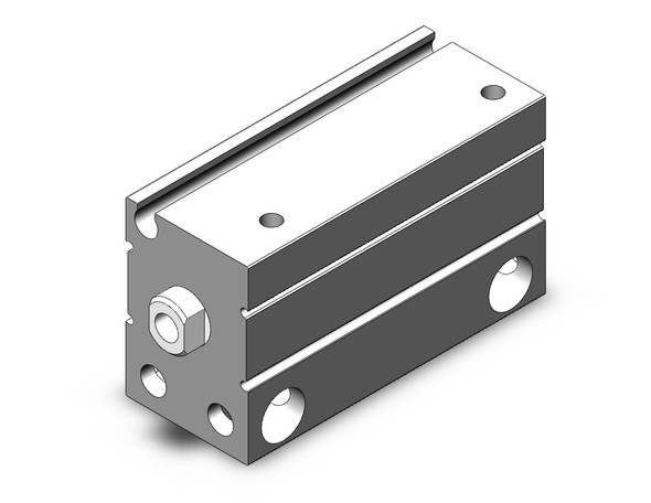 SMC CDUJB16-30D compact cylinder cyl, free mount, dbl acting