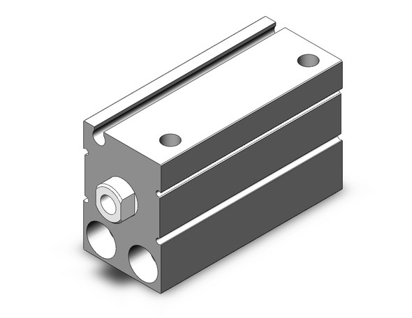 SMC CDUJS20-35D compact cylinder cyl, free mount, dbl acting