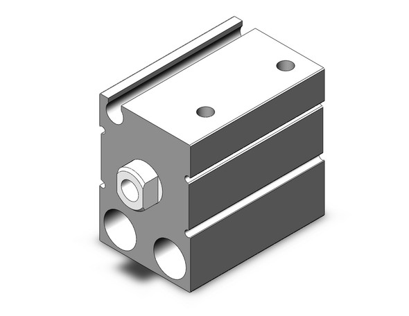 SMC CUJS16-15D compact cylinder cyl, free mount, dbl acting