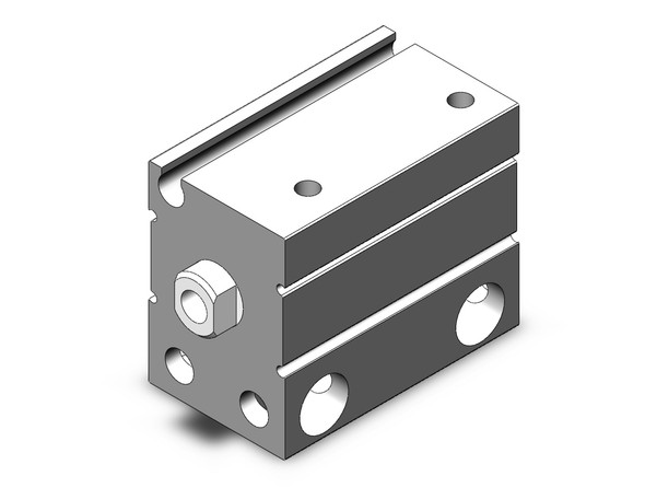 SMC CUJB16-20D compact cylinder cyl, free mount, dbl acting