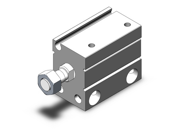 SMC CDUJB16-15DM compact cylinder cyl, free mount, dbl acting