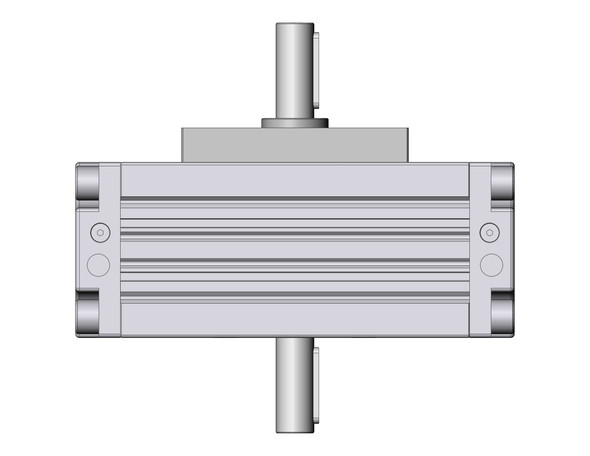<h2>C(D)RA1-Z, Rotary Actuator, Rack &amp; Pinion, Standard</h2><p><h3>The CRA1-Z rack and pinion actuator offers compact auto switches which can be mounted from the front with width reduction by 14mm.  Bore sizes on standard model are 30, 50, 63, 80, and 100mm.  The angle adjustable type, CRA1**U-Z, has been added to the line in bore sizes 50, 63, 80 and 100. Units may be ordered auto-switch capable and with replaceable cushions.  Many variations of the shaft types are available.   </h3>- Compact auto switches mountable on 2 surfaces<br>- Auto switch can be mounted from the front<br>- Easy adjustment of cushion valve (not available on size 30)<br>- Cushion seal is replaceable<p><a href="https://content2.smcetech.com/pdf/CRA1_Z_New.pdf" target="_blank">Series Catalog</a>