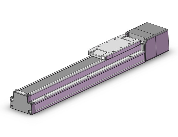 <h2>LEFS, Electric Actuator, Slider Type, Ball Screw Drive, Motorless</h2><p><h3>The LEFS is available in a motorless type, permitting the mounting of an AC servo motor other than the standard chosen by SMC.  Shaft coupling and mounting patterns are compatible with 8 servo motor series from 5 manufacturers.  Manufacturers include Mitsubishi, Yaskawa, Sanyo Kenki, Omron, and Panasonic.</h3>- Body Size: 25, 32, 40<br>- Maximum work load: 60 kg<br>- Maximum speed: 1200mm/s (H lead)<br>- Maximum acceleration: 20,000 mm/s2<br>- Stroke range: 100 to 1000 mm in 50 mm increments<br>- Positioning repeatability: 0.02 mm<p><a href="https://content2.smcetech.com/pdf/Elect_Act_Motorless.pdf" target="_blank">Series Catalog</a>