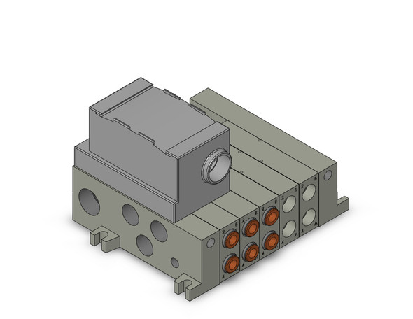 SMC VV5Q41-05N11TTD 4/5 port solenoid valve vv5q manifold