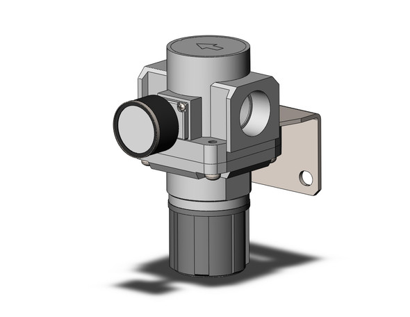 SMC AR50K-10BM-R-B Regulator, Modular F.R.L.