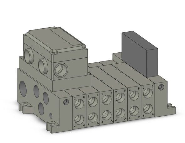 SMC VV5Q41-0603SDQ-SUW 4/5 port solenoid valve vv5q manifold