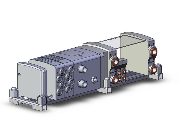 SMC VV5QC11-07N1SDZENN33-DN Vqc Manifold