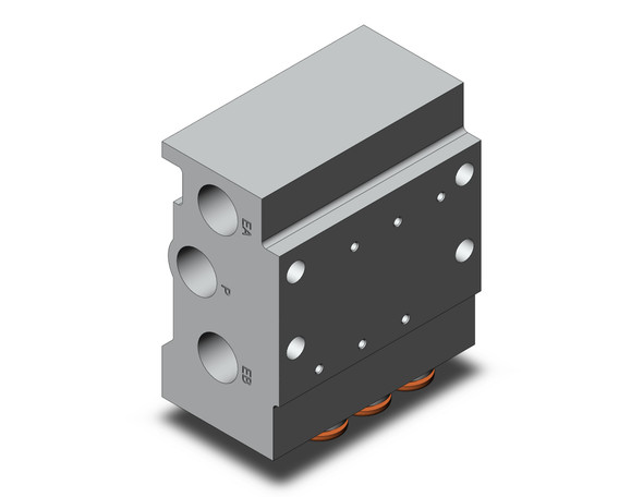 SMC SS5Y3-41-03-N7-Q 4/5 Port Solenoid Valve