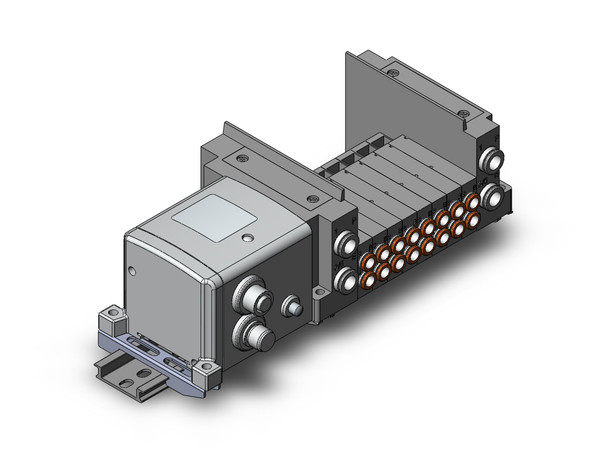 SMC SS5Y3-10SN-08D-C6B Ss5Y3 8 Sta Manifold Base