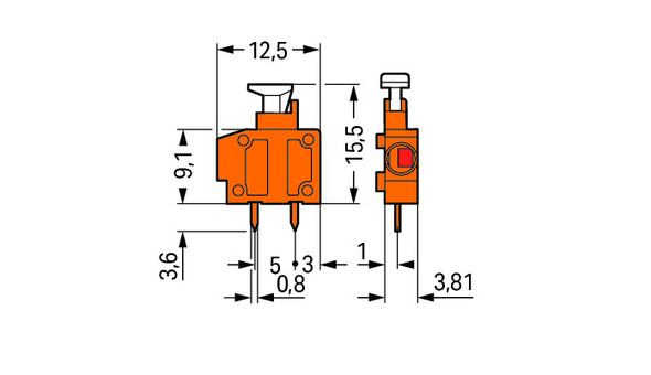 Wago 235-775 Pack of 100