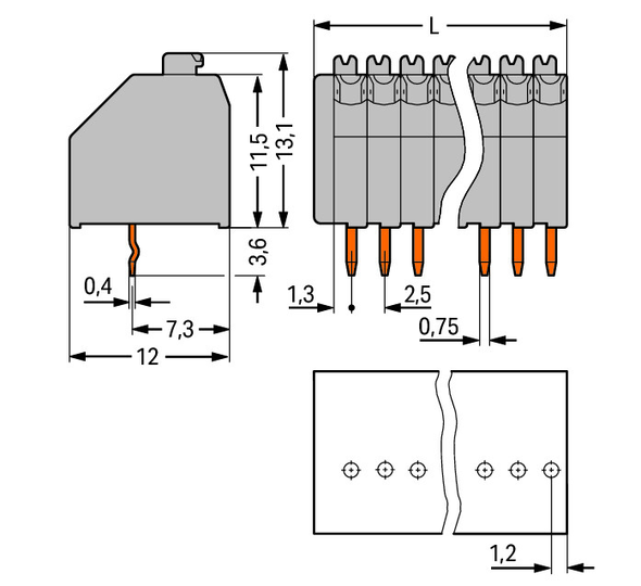 Wago 250-315 Pack of 30