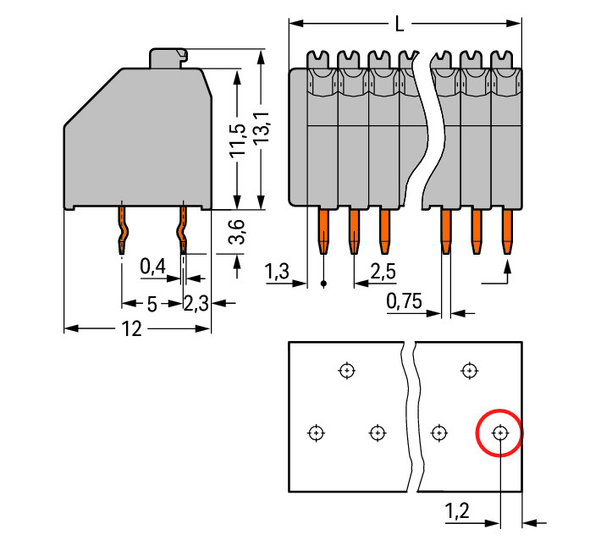 Wago 250-402/000-006 Pack of 180