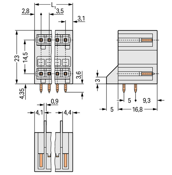 Wago 734-405/001-000