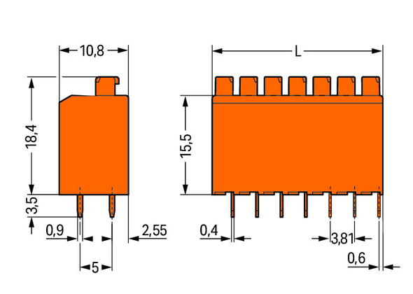 Wago 735-122 Pack of 165