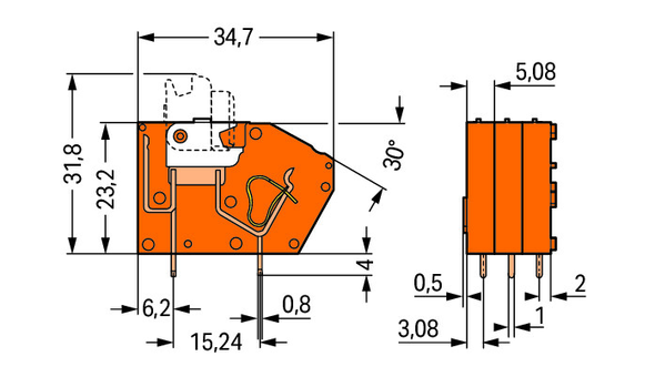 Wago 742-106 Pack of 96