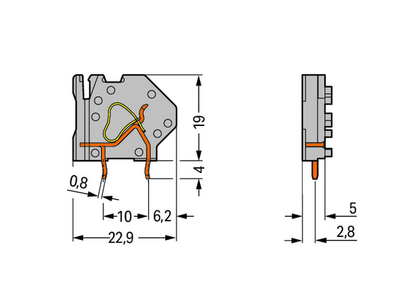 Wago 745-801 Pack of 50