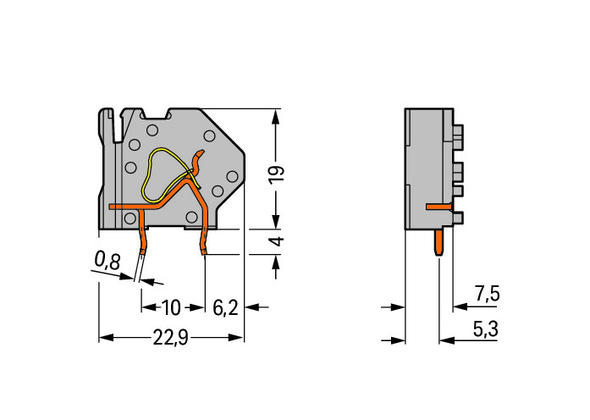 Wago 745-811 Pack of 50