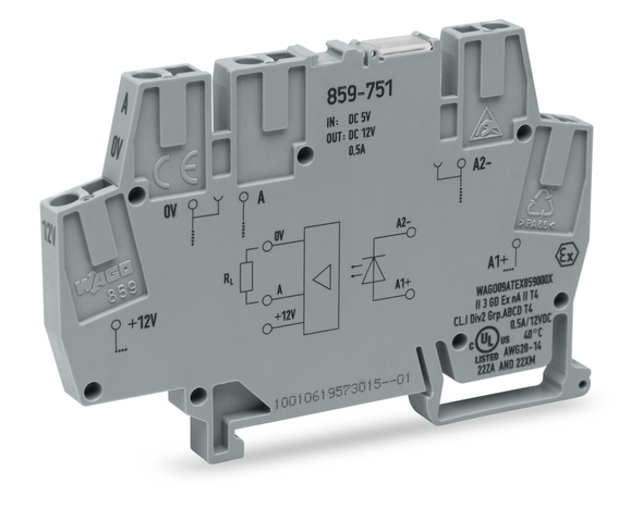 Wago 859-751 Optocoupler terminal block