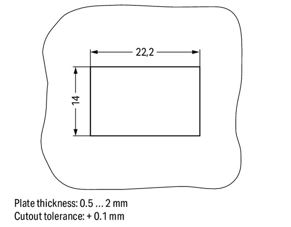 Wago 890-703 Pack of 50