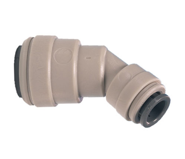 John Guest NC641 Gray Acetal Offset Connector 1/2 - 5/16  Pack of 10