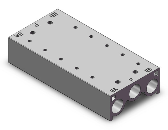 SMC 53-SS5Y7-20-05-00N Mfld Assy, 5-Sta