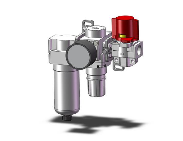 SMC AC20B-02CG-V-C-B F/R Combo Modular