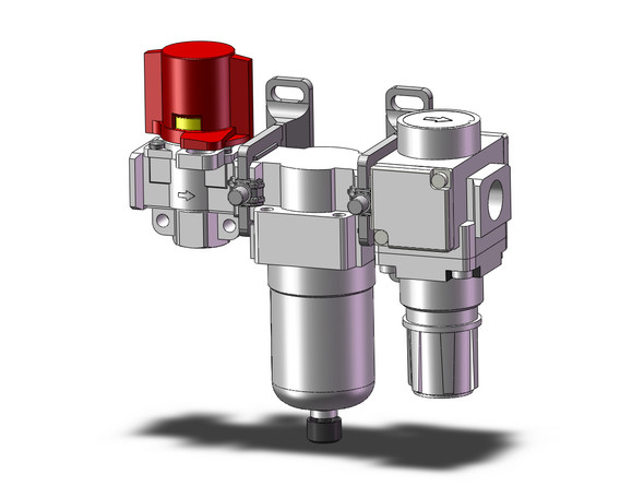 SMC AC20B-N02E4-V1-CZA-B F/R Combo Modular