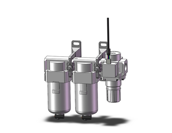 SMC AC25C-03E4-B F/Ms/R Combo Modular