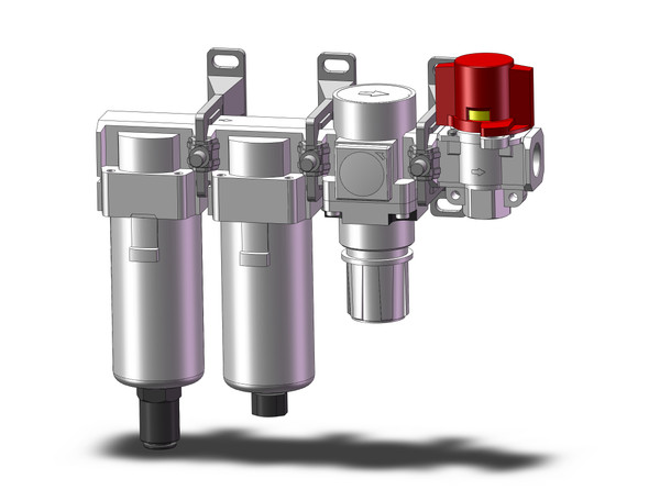 SMC AC30C-03DE-V1-B Modular F.R.L.