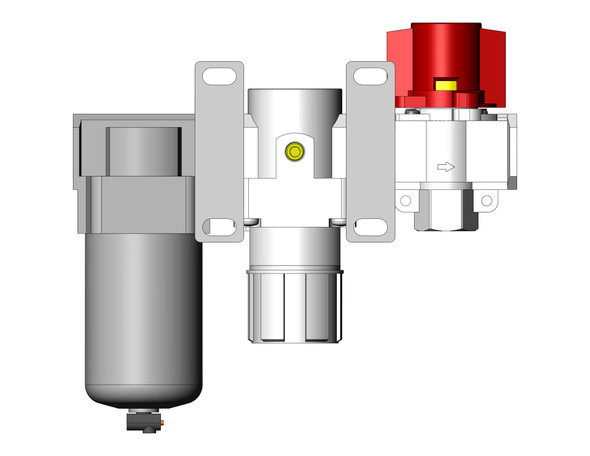 SMC AC40B-N06M-V-RZ-A Modular F.R.L.