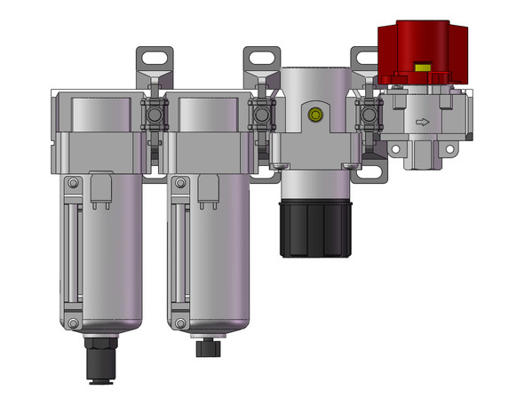 SMC AC40C-N04C-V-8Z-A Modular F.R.L.